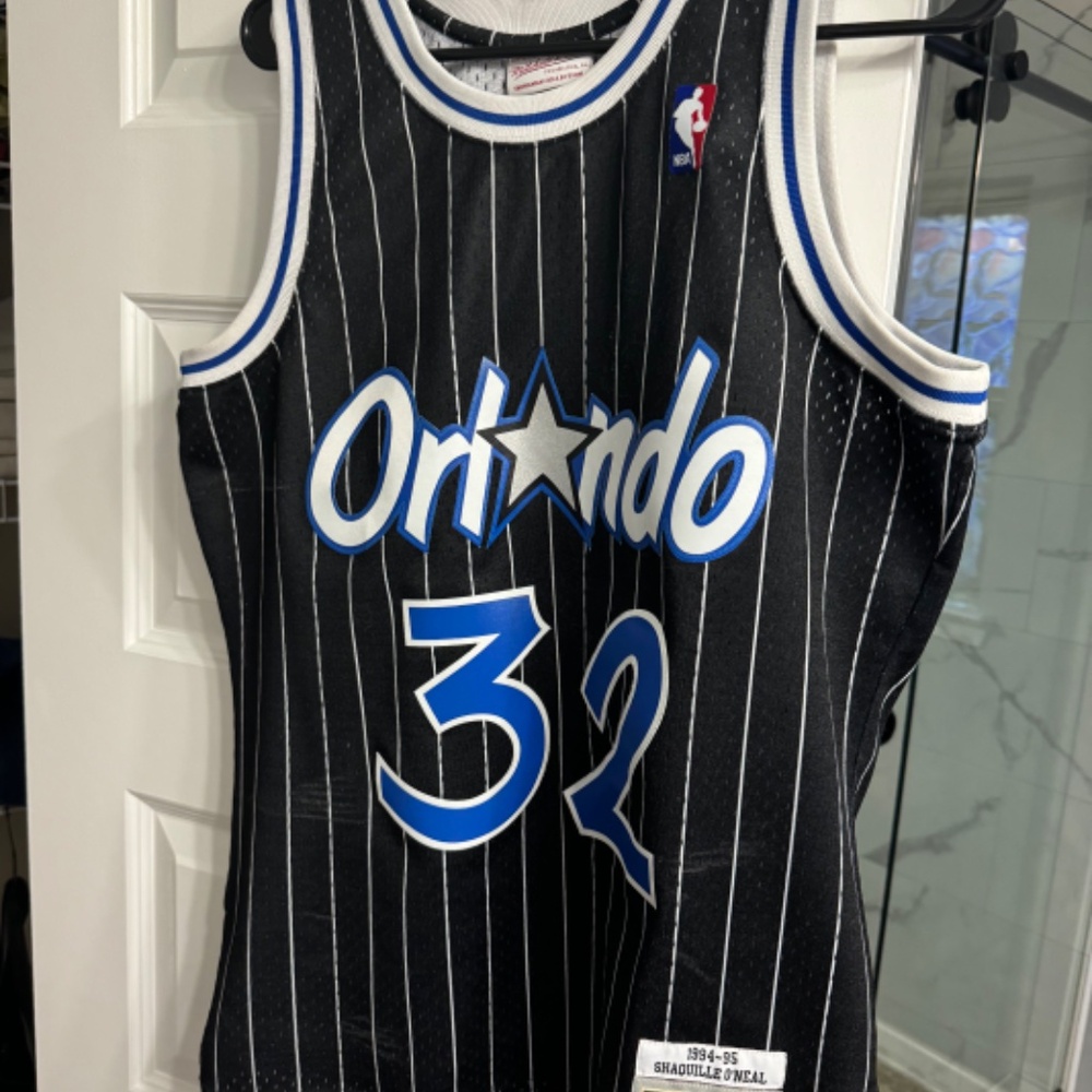 Throwback Mitchell & Ness Shaq Magic Jersey - image 3
